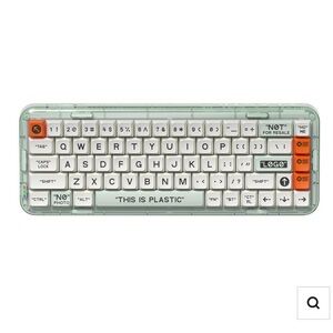 MelGeek MOJO68 Plastic Transparent Mechanical Keyboard